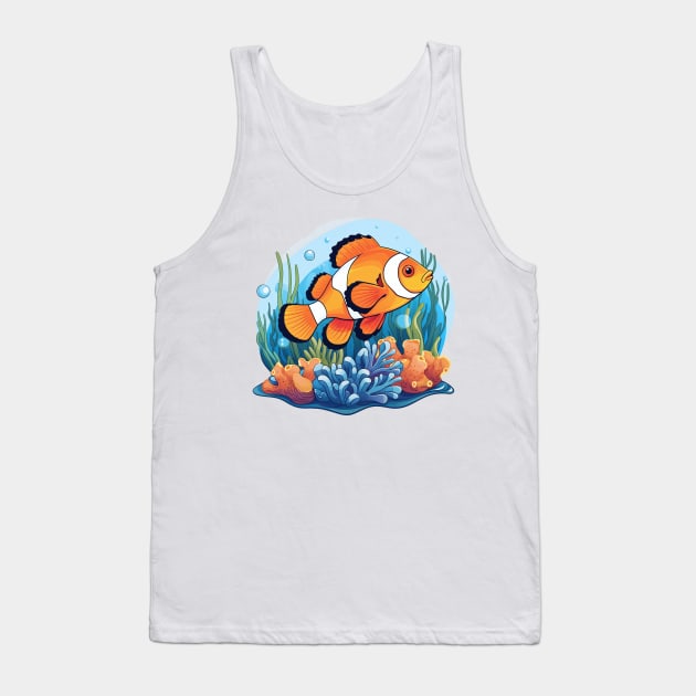 Clownfish Tank Top by zooleisurelife